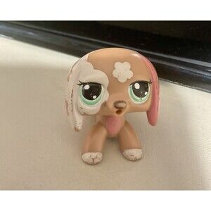 Littlest Pet Shop Walkable Dachshund Dog #2163 Collectors Item Vintage Y2K Cute